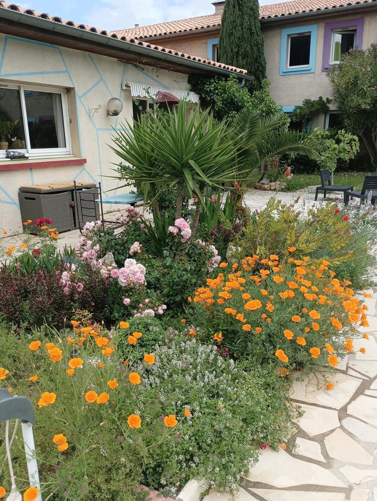 Bel Hotel Restaurant La Gentilhommiere Trèbes Eksteriør billede